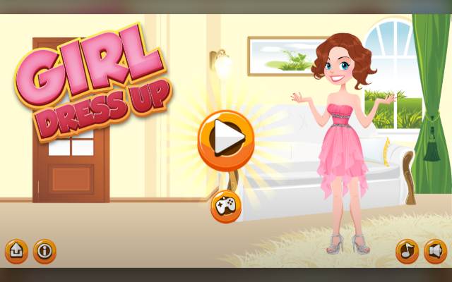 Dress Up Girl browser game cover