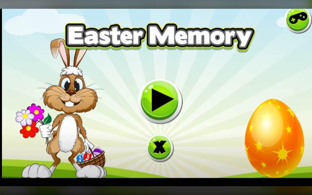 Easter Memory browser game cover