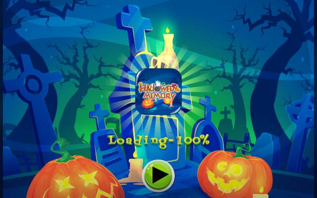 Halloween Memory browser game cover