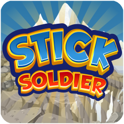 Original Stick Soldier illustrated game icon