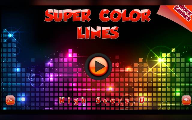 Super Color Lines browser game cover